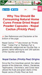 Mobile Screenshot of nopalpowdercapsules.com